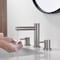 Kibi Circular 8 Bathroom Sink Widespread Faucet with Drain Assembly KBF1025BN - alternate 2